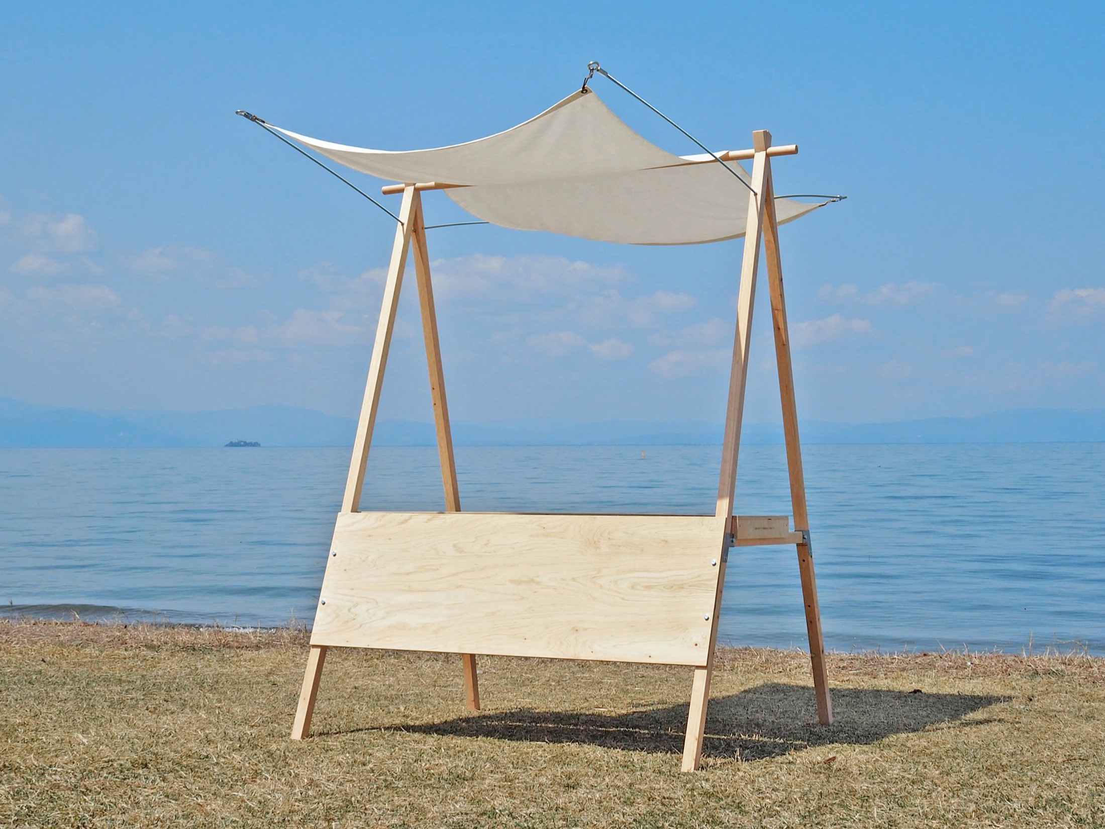 ☆「メイドイン滋賀の組立式マルシェ屋台」 オンライン全国販売および